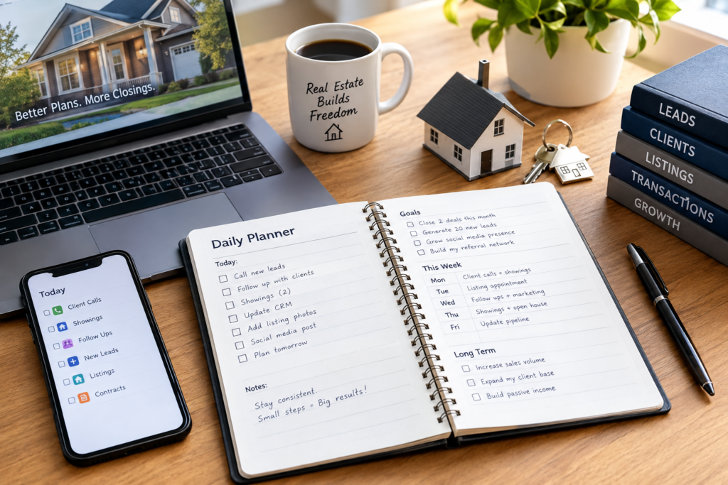Real Estate Agent Planner 2026